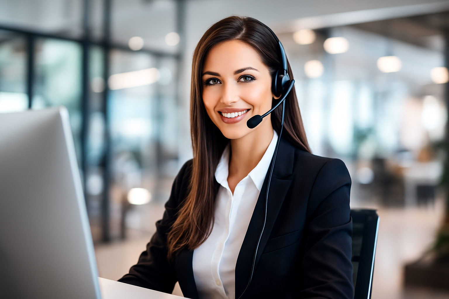 Professional customer service representative